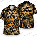 New Orleans Saints Summerween Halloween Hawaiian Shirt