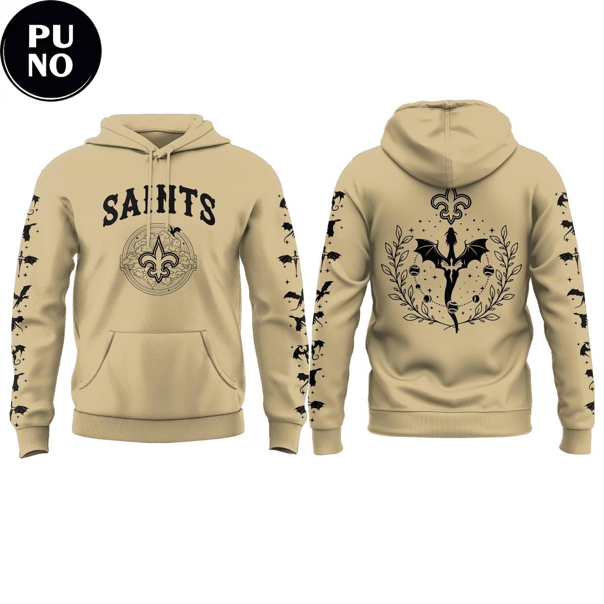 New Orleans Saints x Fourth Wing Night 2026 Hoodie T-Shirt
