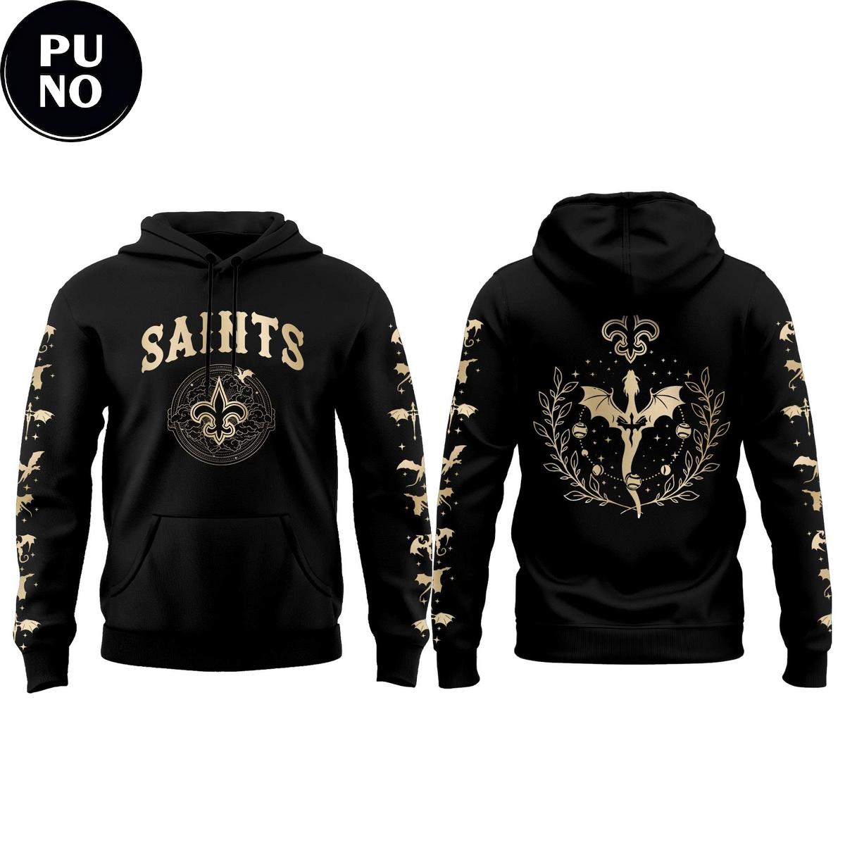 New Orleans Saints x Fourth Wing Night 2026 Hoodie T-Shirt