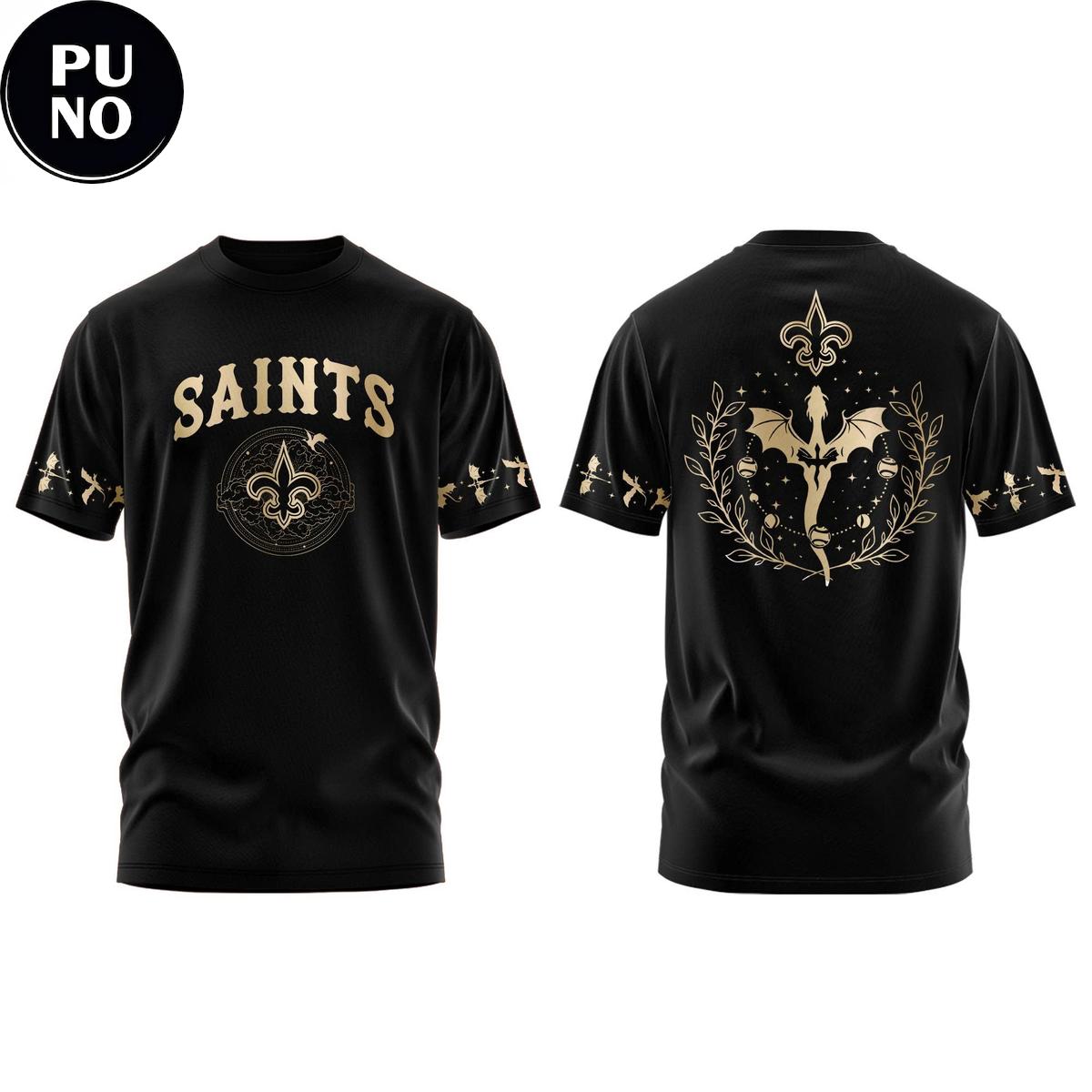 New Orleans Saints x Fourth Wing Night 2026 Hoodie T-Shirt