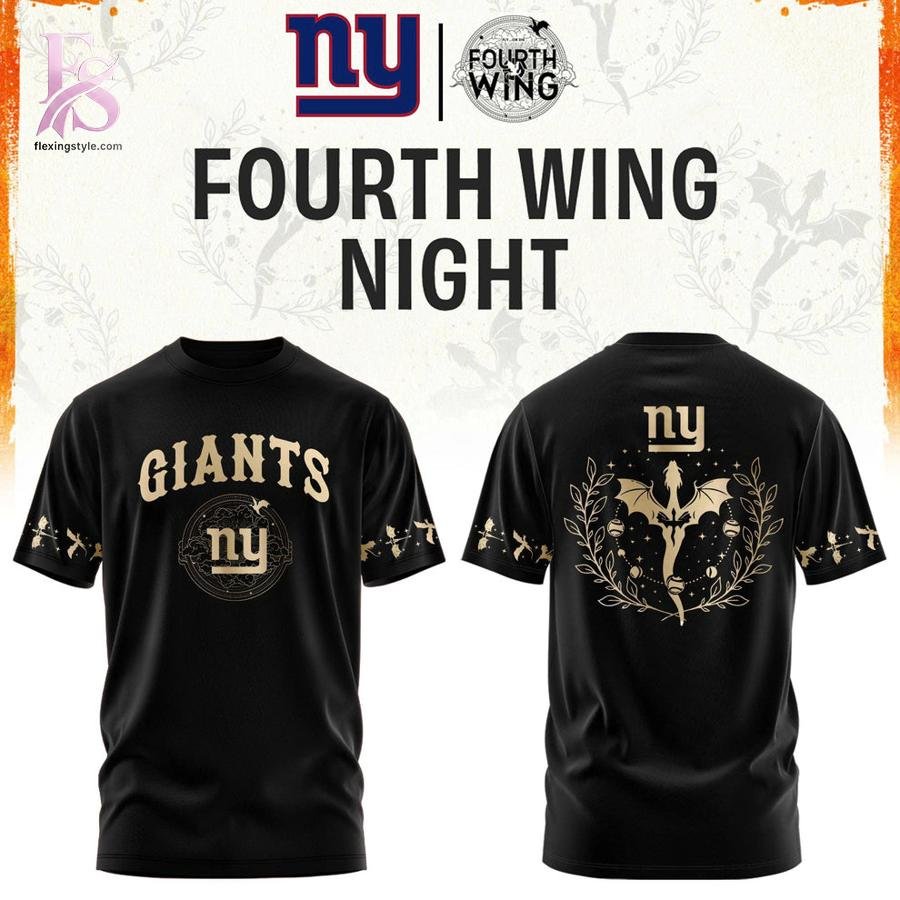 New York Giants Fourth Wings Night Hoodie
