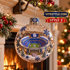 New York Giants MetLife Stadium Christmas Ornament