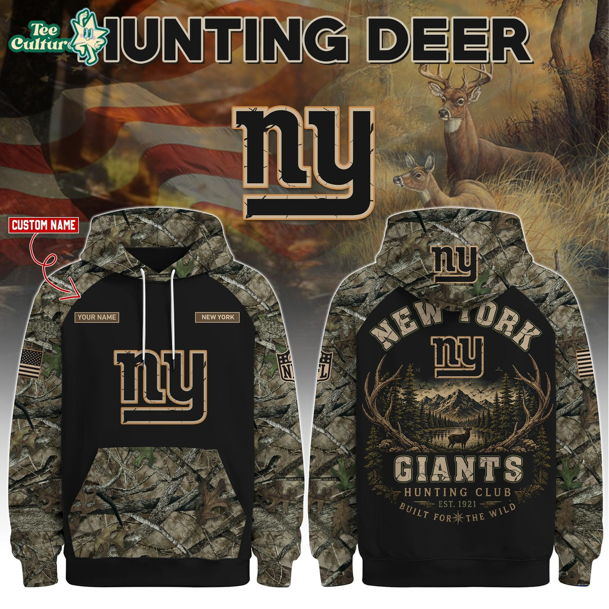 New York Giants Special Hunting Season 2026 Limited Edition Hoodie