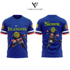 New York Islanders Shrek Night Graphic Tee Shirt