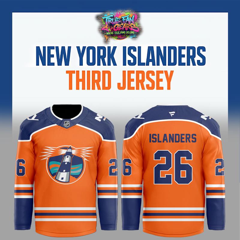 New York Islanders Third Jersey Design Contest 2026 Custom Hockey Jersey