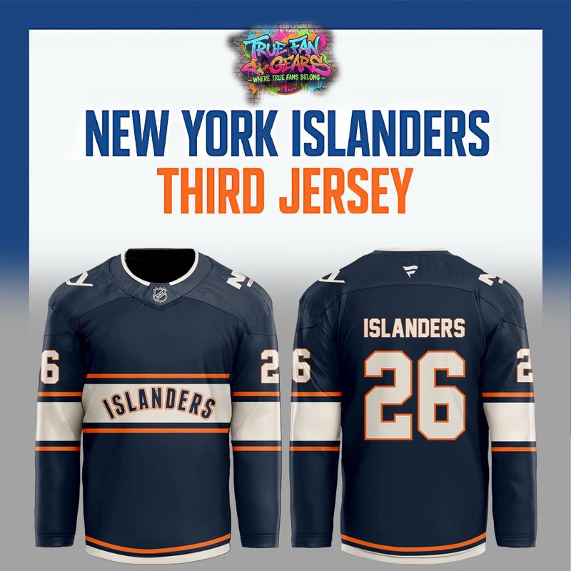New York Islanders Third Jersey Design Contest 2026 Custom Hockey Jersey