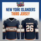 New York Islanders Third Jersey Design Contest 2026 Custom Hockey Jersey