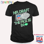 New York Jets NFL Draft The Pick Is In Logo T Shirt