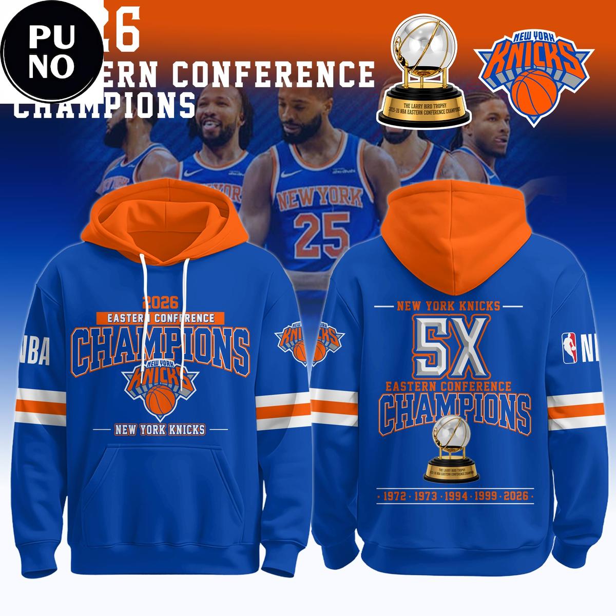 New York Knicks 2026 Eastern Conference Champions Hoodie T-Shirt