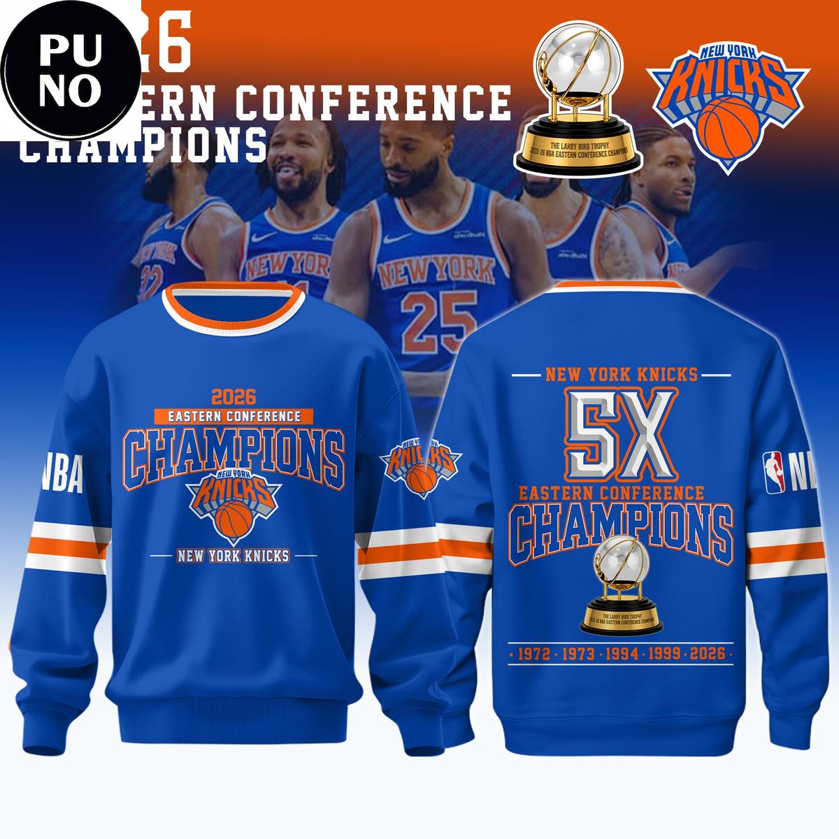 New York Knicks 2026 Eastern Conference Champions Hoodie T-Shirt