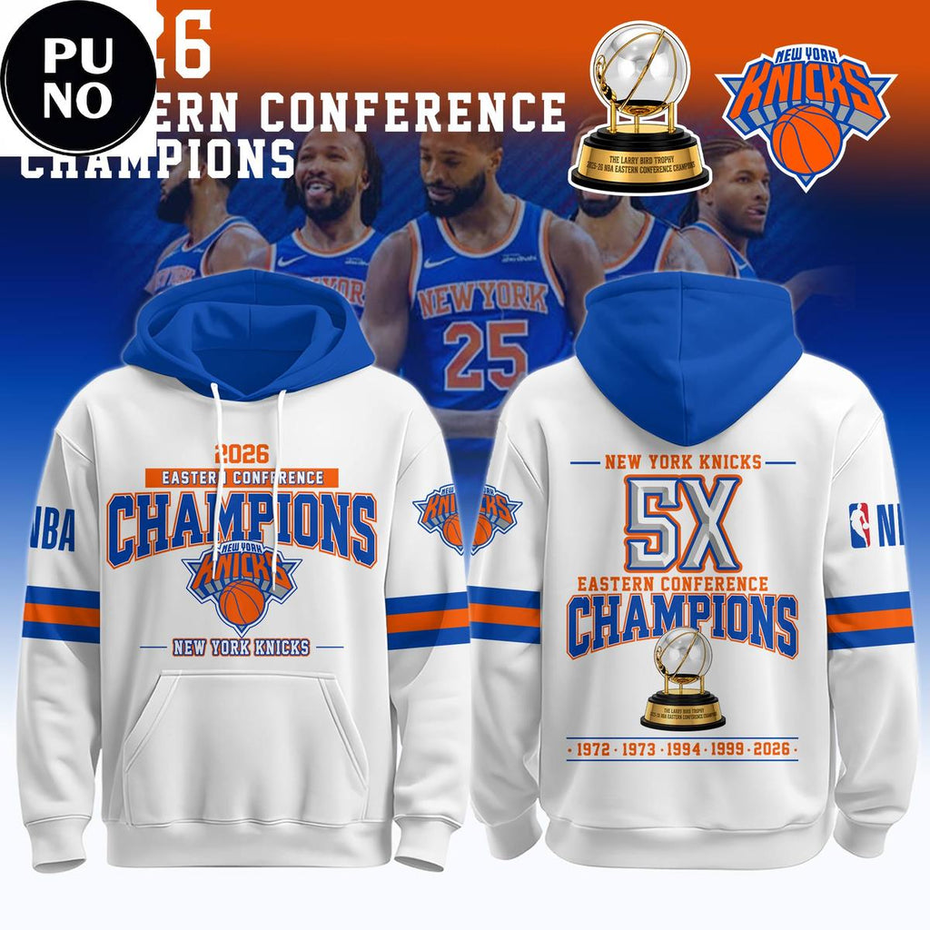 New York Knicks 2026 Eastern Conference Champions Hoodie T-Shirt