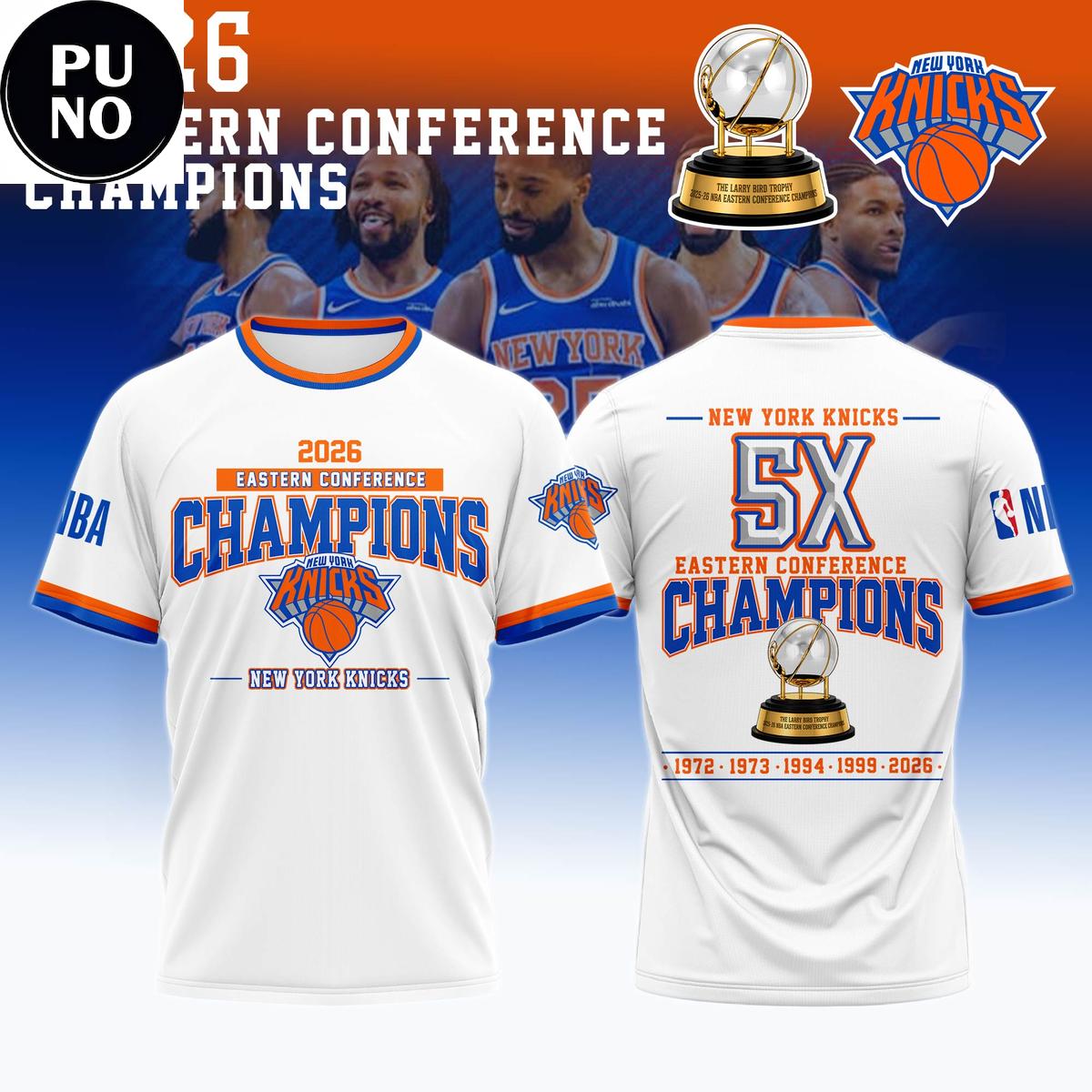 New York Knicks 2026 Eastern Conference Champions Hoodie T-Shirt