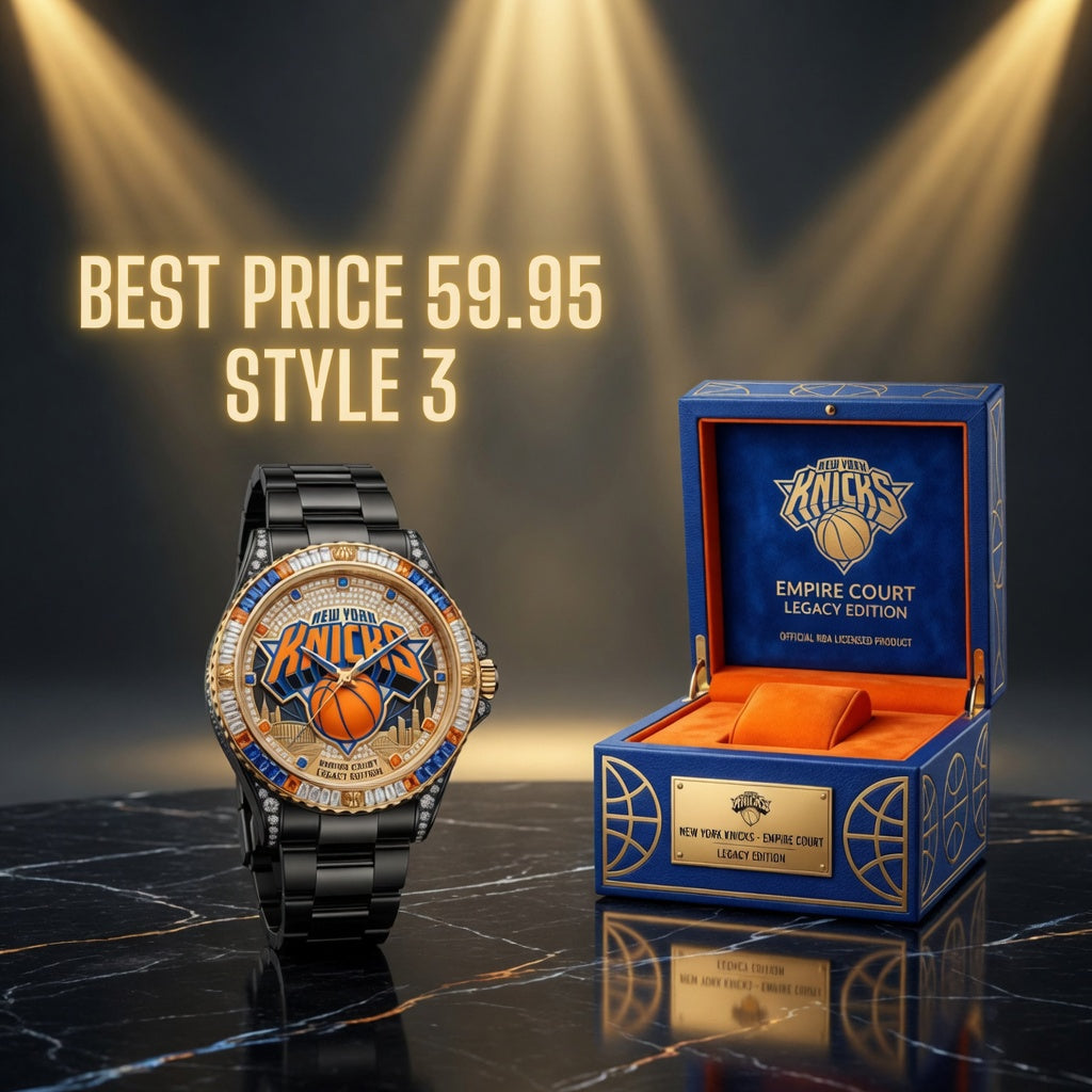 New York Knicks 2026 NBA Champions Steel Watch