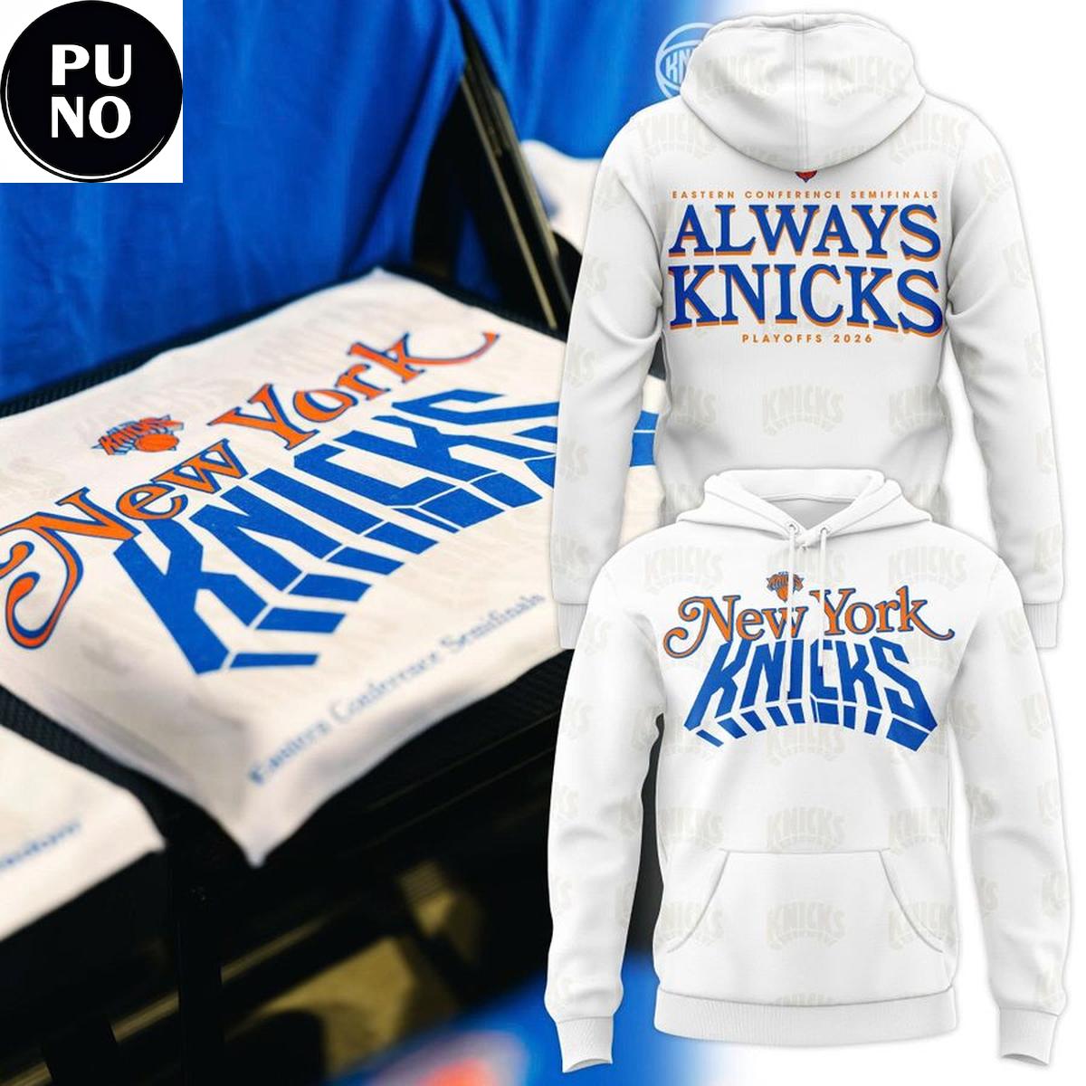 New York Knicks 2026 Playoffs Round 2 Game 1 Hoodie T-Shirt