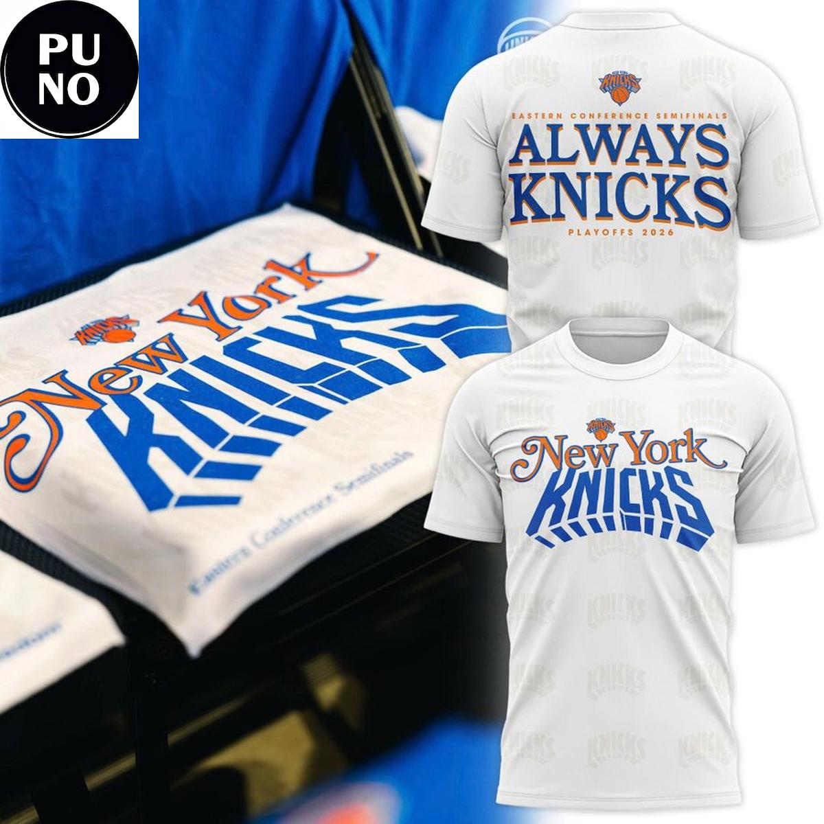 New York Knicks 2026 Playoffs Round 2 Game 1 Hoodie T-Shirt