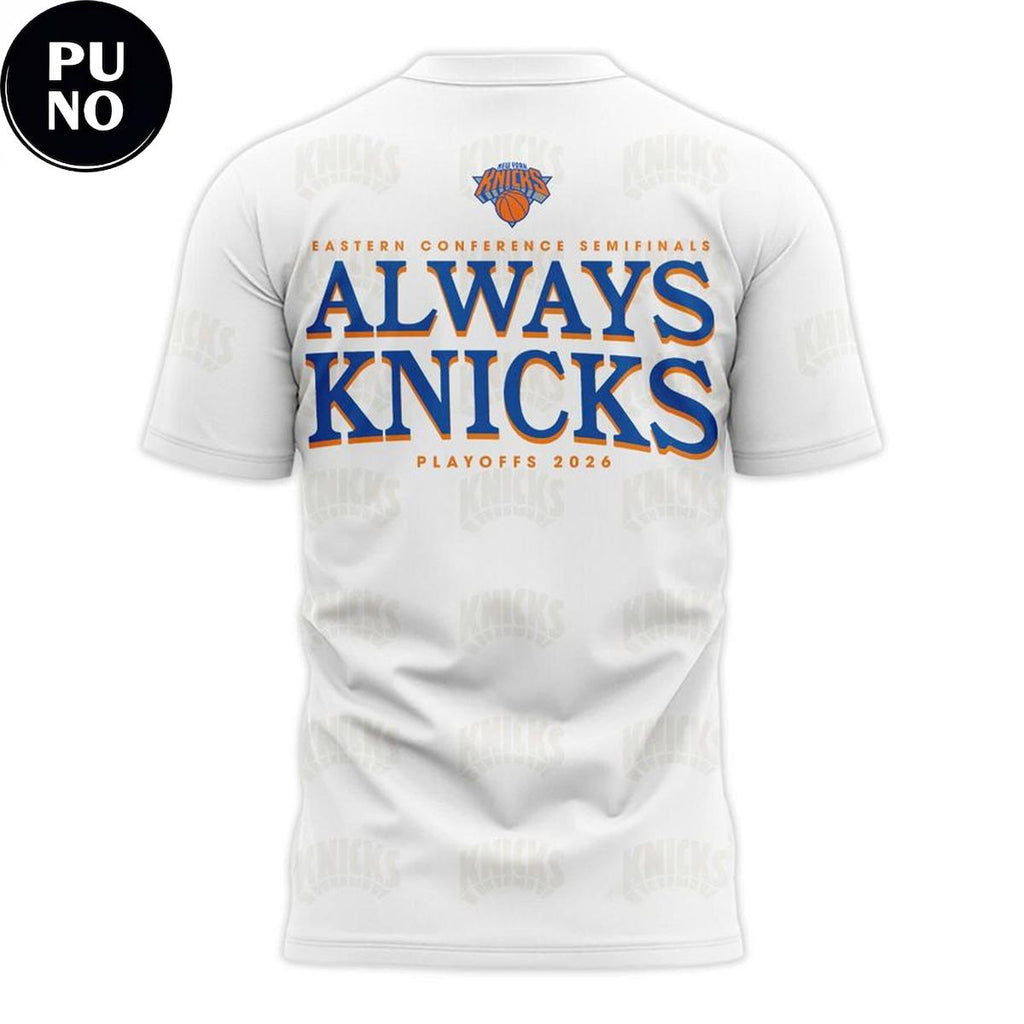 New York Knicks 2026 Playoffs Round 2 Game 1 Hoodie T-Shirt