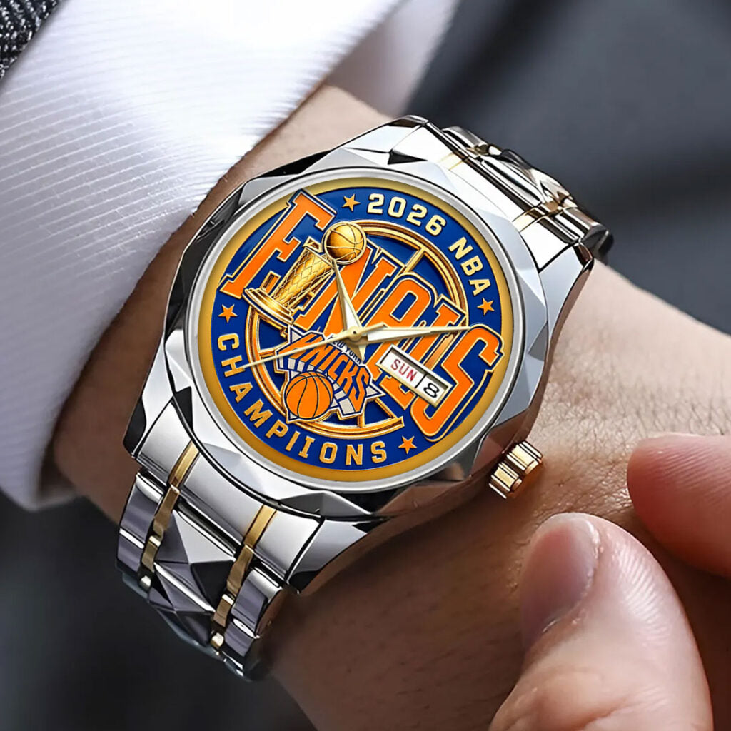 New York Knicks Alloy Luxury Quartz Watch - HOATT19474