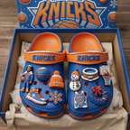 New York Knicks Crocs with Charms