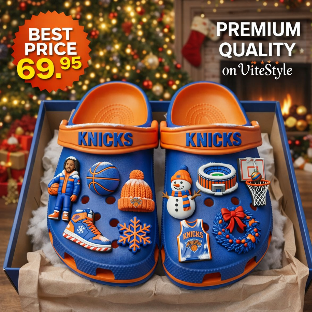 New York Knicks Crocs with Charms