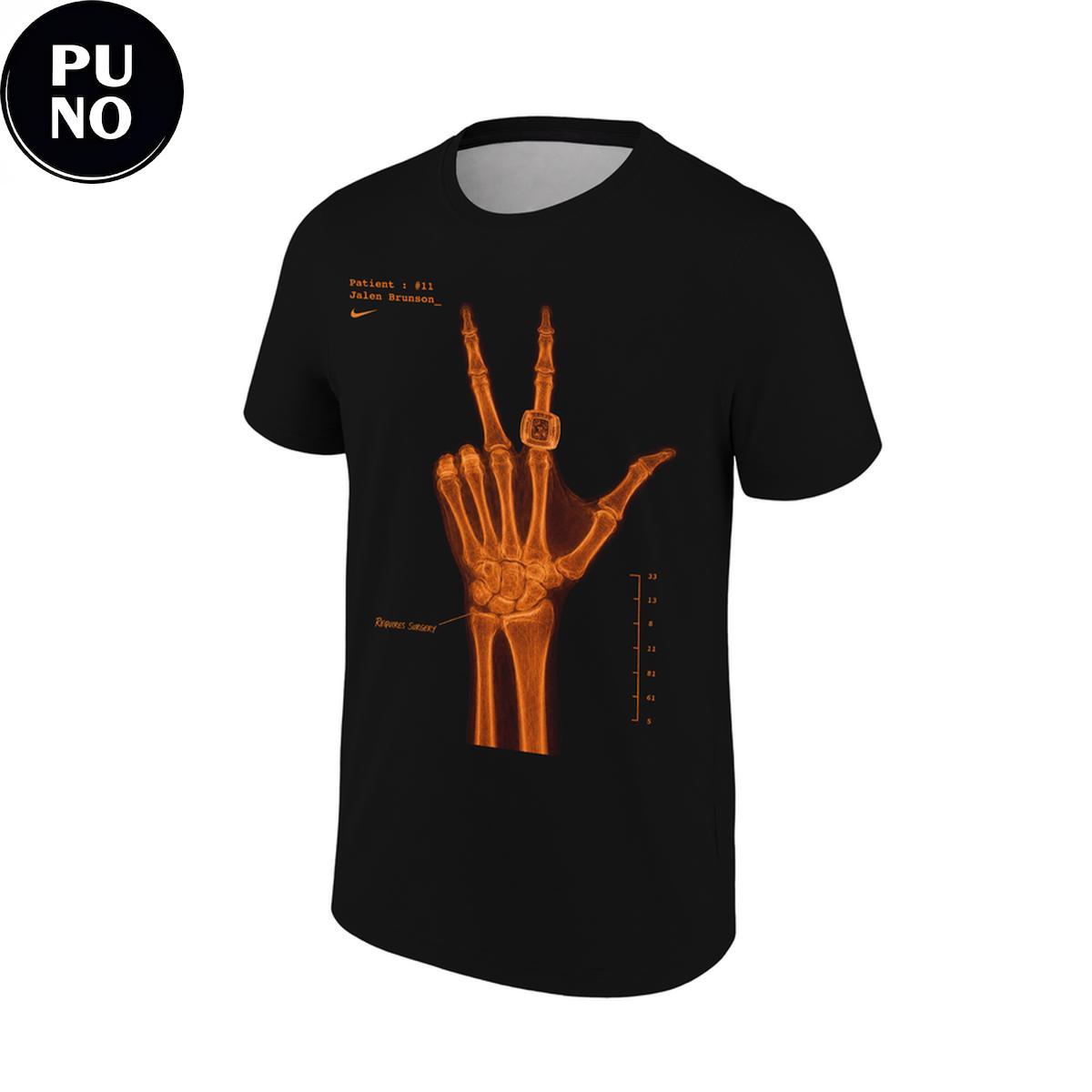 New York Knicks Jalen Brunson X-Ray 2026 Signature Shirt