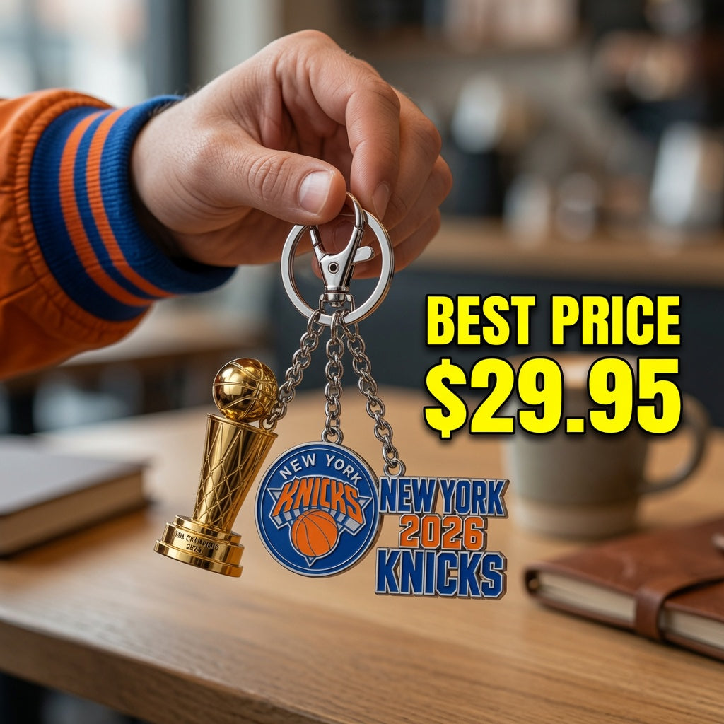 New York Knicks NBA Championship Keychain