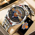 New York Knicks NBA Finals Champions 2026 Alloy Luxury Quartz Watch - TANTN23871