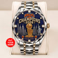 Personalized New York Knicks NBA Finals Champions 2026 Alloy Luxury Quartz Watch - TANTN23967