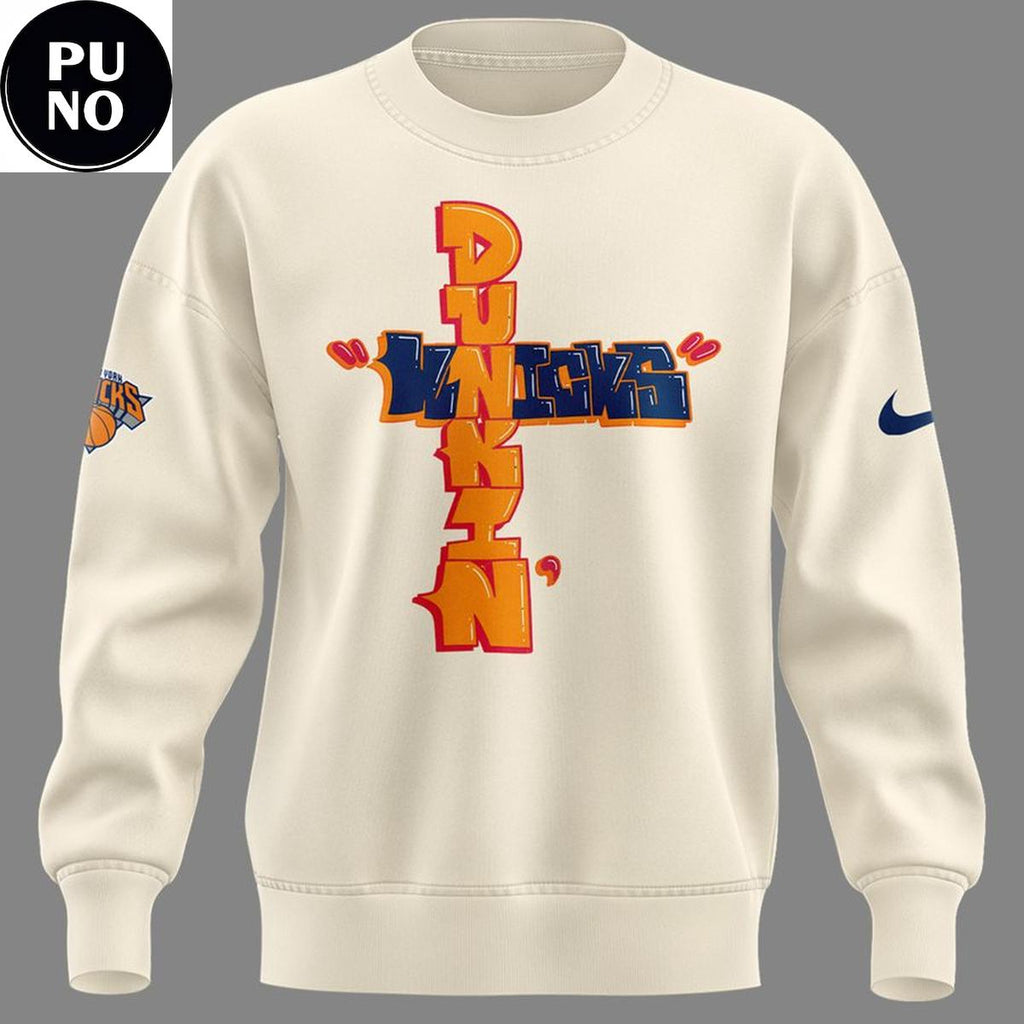 New York Knicks x Dunkin' And-One Hoodie Shirt