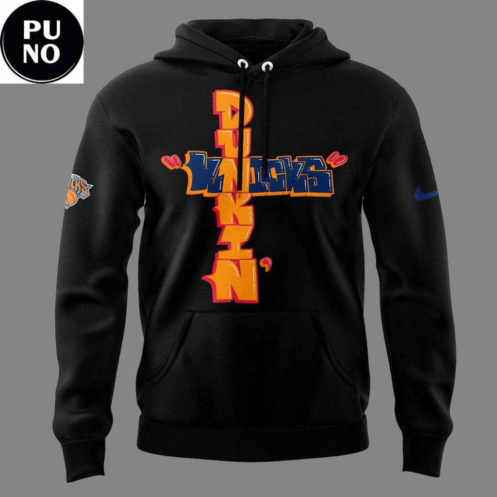 New York Knicks x Dunkin' And-One Hoodie Shirt