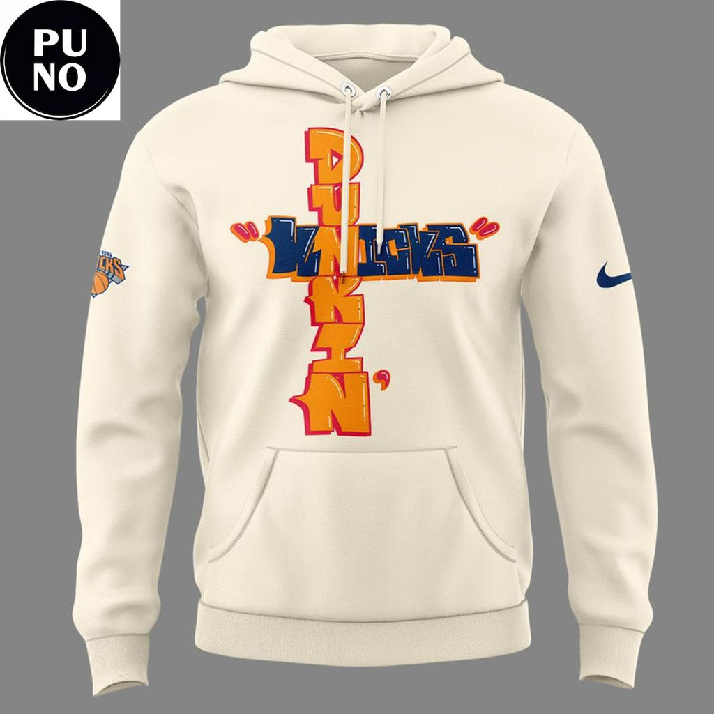 New York Knicks x Dunkin' And-One Hoodie Shirt