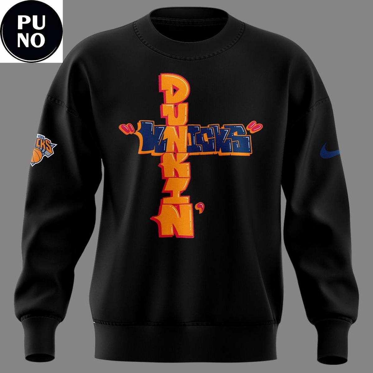 New York Knicks x Dunkin' And-One Hoodie Shirt