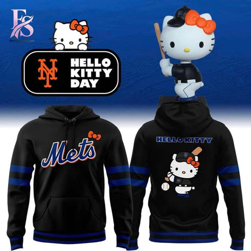 New York Mets 2026 Hello Kitty Day Hoodie