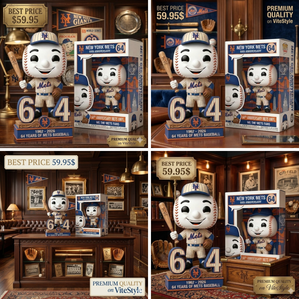 New York Mets 64th Anniversary Figure Doll