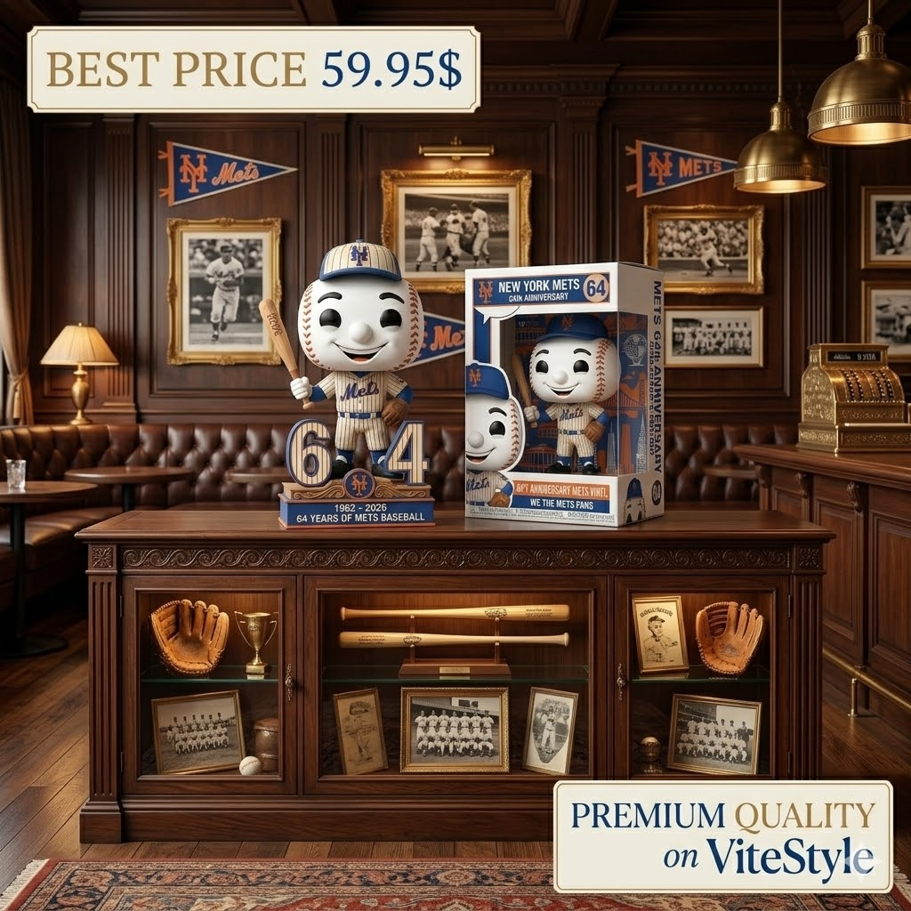 New York Mets 64th Anniversary Figure Doll