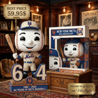 New York Mets 64th Anniversary Figure Doll