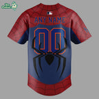 New York Mets Spider-Man 2026 Custom Name & Number Baseball Jersey
