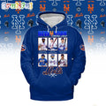 New York Mets Starting Lineup Est 1962 3D Hoodie