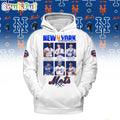 New York Mets Starting Lineup Est 1962 Hoodie
