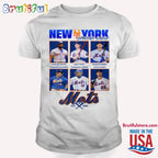 New York Mets Starting Lineup Est 1962 T Shirt
