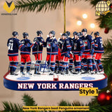 New York Rangers beat Penguins ornament