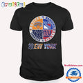 New York Sport Team Logo Design T Shirt