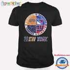 New York Sport Team Logo Design T Shirt