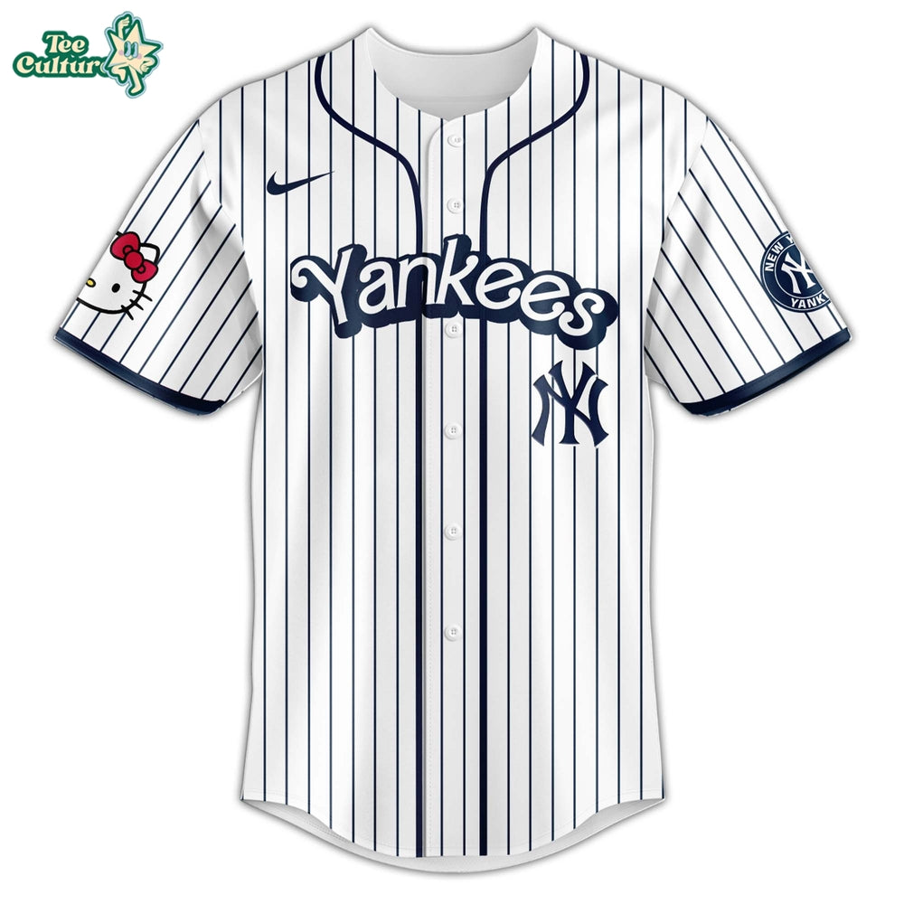 New York Yankees 2026 Hello Kitty Night MLB Special Edition Jersey