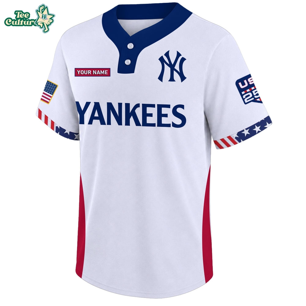 New York Yankees 250 Anniversary Two Button Jersey