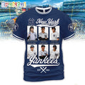 New York Yankees Starting Lineup Est 1903 3D Shirt