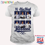 New York Yankees Starting Lineup Est 1903 T Shirt