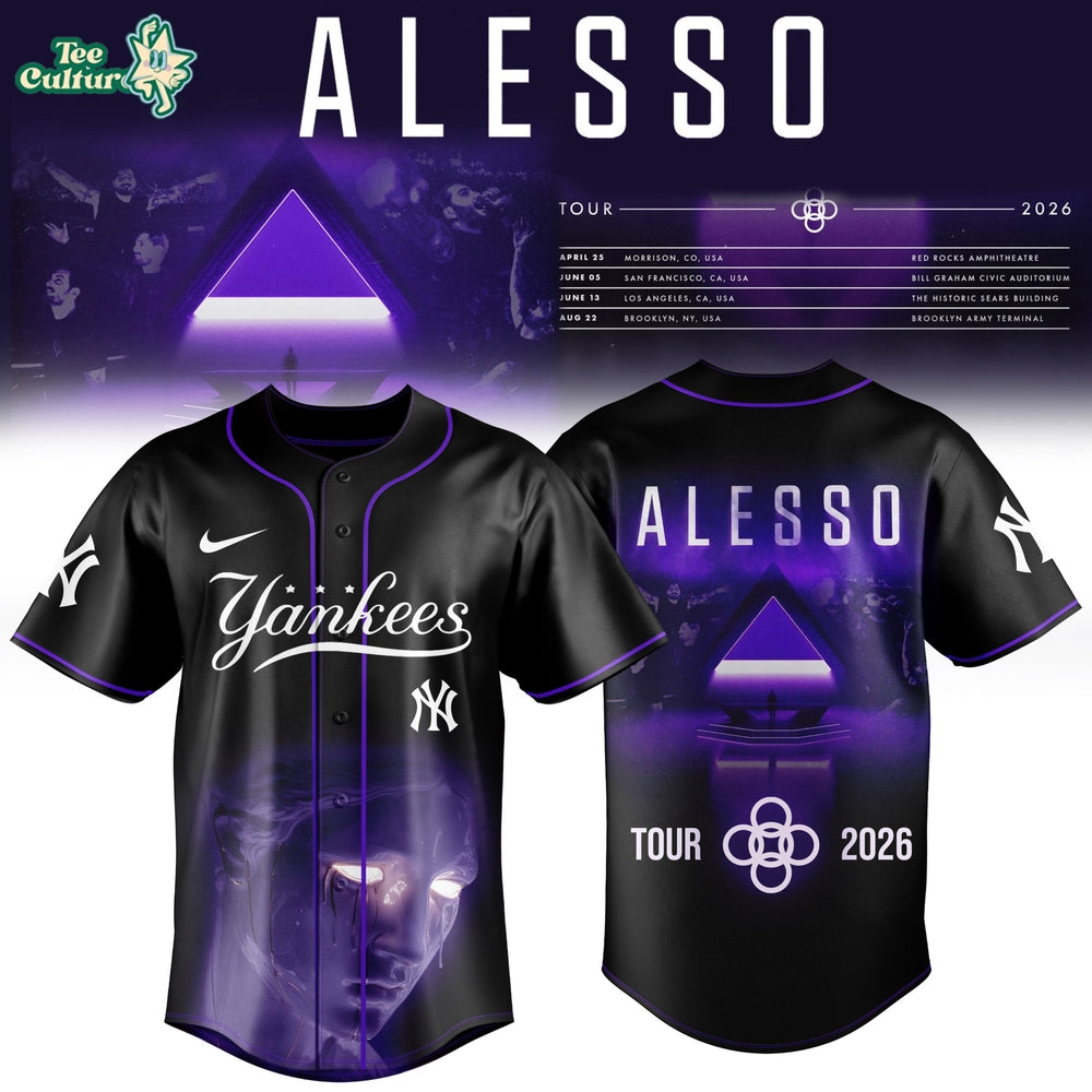 New York Yankees x Alesso 2026 USA Tour Limited Jersey