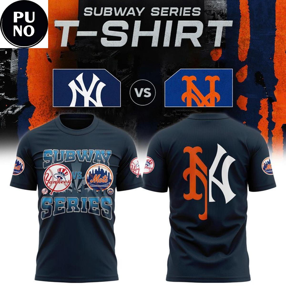 New York Yankees x New York Mets 2026 Subway T-Shirt