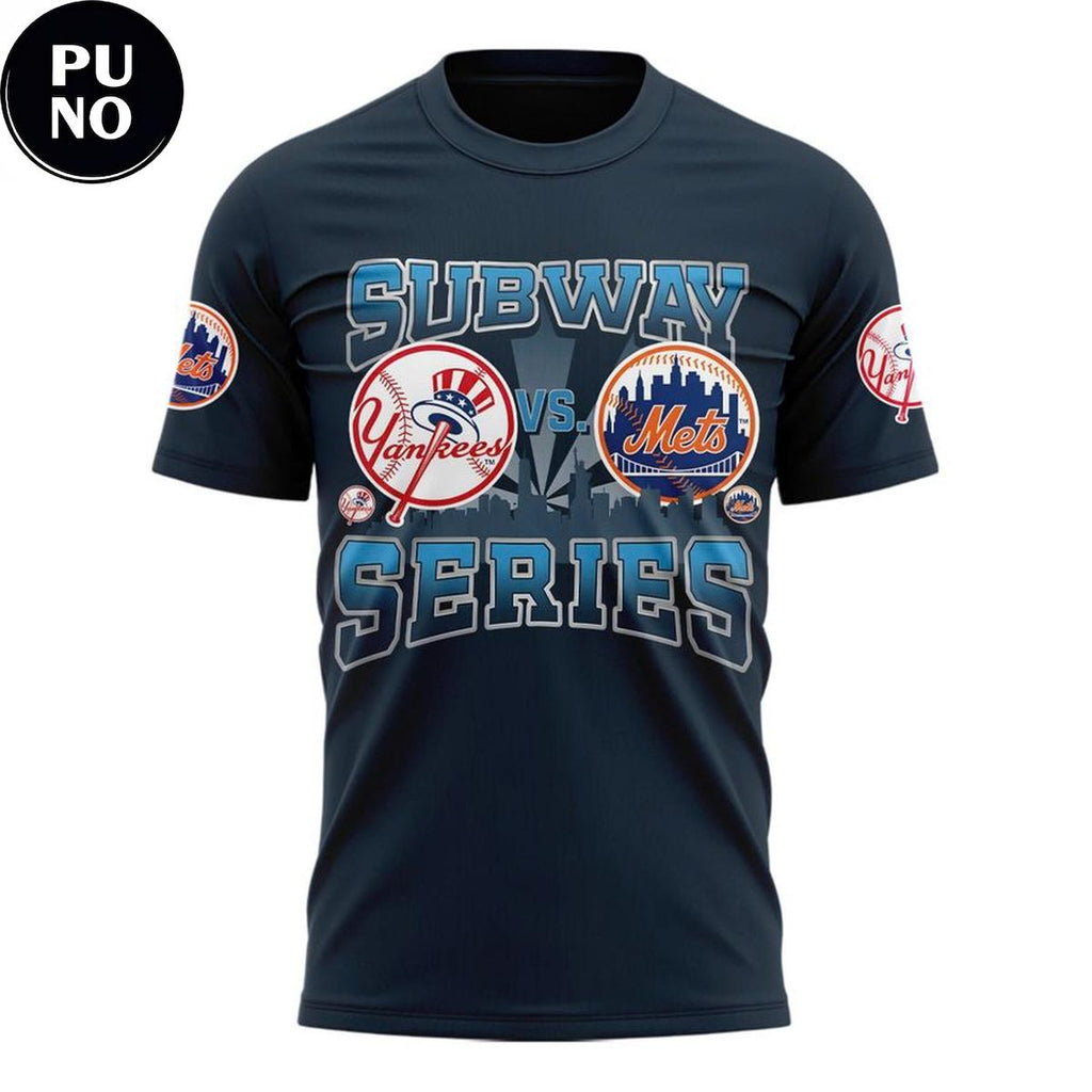 New York Yankees x New York Mets 2026 Subway T-Shirt