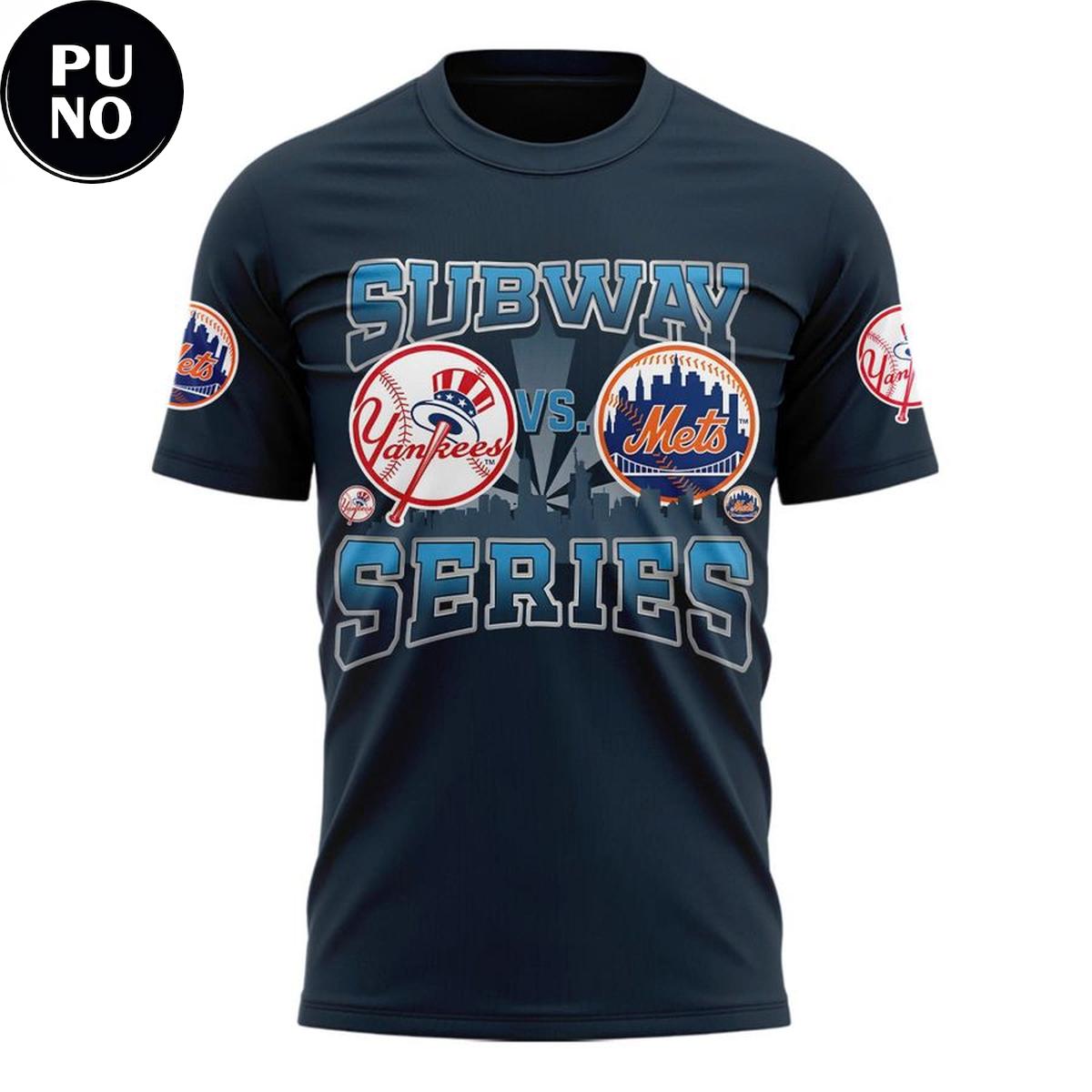 New York Yankees x New York Mets 2026 Subway T-Shirt